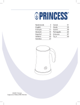 Princess Milk Foamer / Milk Warmer Manual do usuário