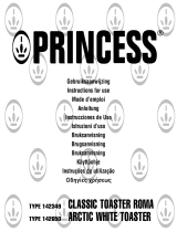 Princess Toaster Roma Manual do proprietário