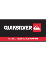 Quicksilver MOLOKAI Manual do usuário
