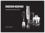 Redmond RHB-2939-E Manual do usuário