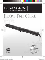 Remington CI9532 Pearl Pro Curl Manual do proprietário