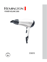 Remington D3015 Power Volume 2000 Manual do proprietário