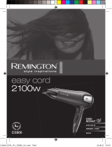 Remington Easy cord D5800 Manual do proprietário