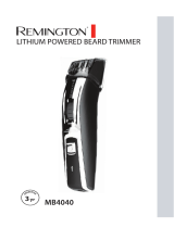Remington MB4040 Manual do usuário