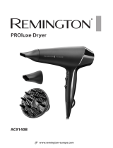 Remington Proluxe Midnight Edition AC9140B Manual do usuário