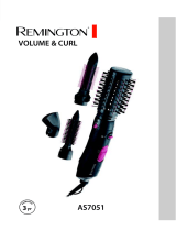Remington Volume and Curl AS7051 Manual do usuário