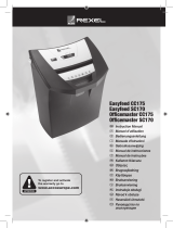 Rexel Officemaster SC170 Manual do proprietário