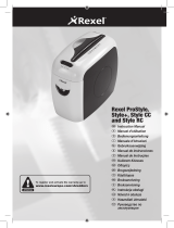 Rexel Style+ Shredder Confetti Cut Manual do proprietário