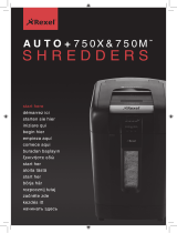 Rexel Auto+ 750X Manual do usuário
