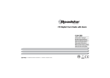 Roadstar CLR-235 Manual do usuário