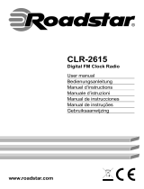 Roadstar CLR-2615 Manual do usuário