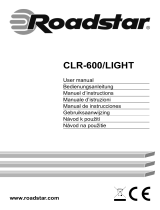 Roadstar CLR-600/LIGHT Manual do usuário
