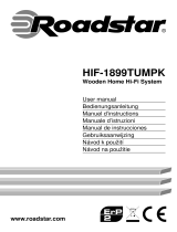 Roadstar HIF-1899TUMPK Manual do usuário