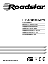 Roadstar HIF-8888TUMPN Manual do usuário