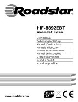 Roadstar HIF-8892EBT Manual do usuário