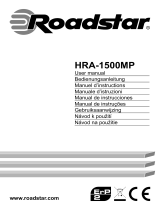 Roadstar HRA-1500MP Manual do usuário