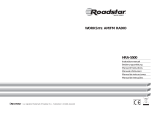 Roadstar HRA-5500 Manual do proprietário