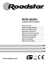 Roadstar RCR-4625U Manual do usuário