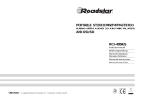 Roadstar RCR-4950US/RD Manual do proprietário