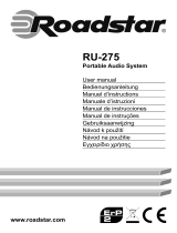 Roadstar RU-275 Manual do usuário