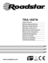 Roadstar TRA-1957N Manual do usuário