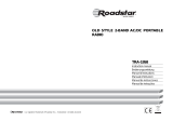 Roadstar TRA-1958N/WD Manual do usuário