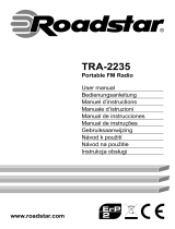 Roadstar TRA-2235 Manual do usuário