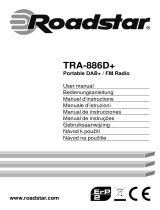 Roadstar TRA-886D+ Manual do usuário