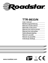 Roadstar TTR-8633N Manual do usuário