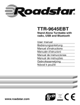Roadstar TTR-9645EBT Manual do usuário