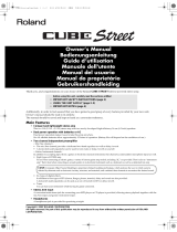 Roland CUBE STREET Manual do proprietário