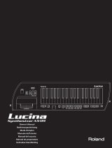 Roland Lucina AX-09 Manual do proprietário