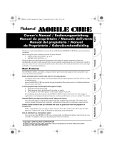 Roland MOBILE CUBE Manual do usuário
