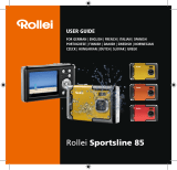 Rollei Camera Sportsline 85 Manual do proprietário