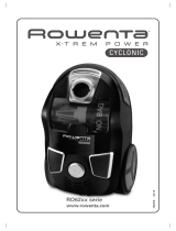 Rowenta X TREM POWER CYCLONIC RO6230/RO6235 Manual do proprietário