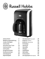 Russell Hobbs 18536-56 Mono Kaffeemaschine Manual do usuário