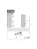 Ryobi ERH710RS Manual do usuário