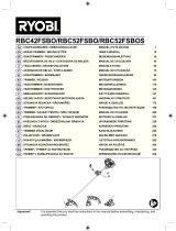 Ryobi RBC52FSBOS Manual do usuário