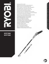 Ryobi RPP755E 25cm 750w Manual do proprietário