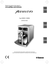Saeco Xelsis Evo HD8953 Manual do proprietário