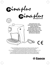 Philips Nina Plus Cappuccino Manual do usuário
