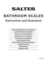 Salter 9018s Manual do usuário