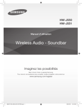 Samsung HW-J551 Manual do usuário