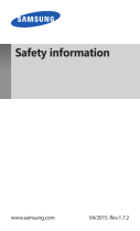Samsung SM-T355 Instruções de operação