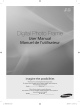 Samsung SPF-87H - Touch of Color Digital Photo Frame Manual do usuário
