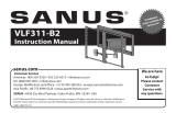 Sanus SANUS SUPER SLIM FULL MOTION 37 84 Manual do usuário