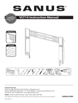 Sanus VISIONMOUNT VLT14 Manual do usuário