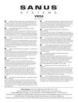 Sanus VMSA Manual do usuário