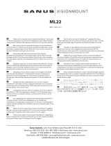 Sanus Systems ML22 Manual do usuário