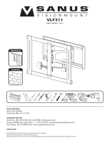 Sanus VLF311 Manual do proprietário